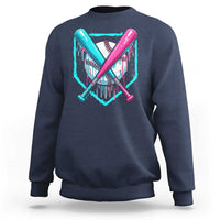 Baseball Drip Sweatshirt Ice Cream Dripping Youth Boys Baseball Bats