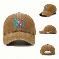 Baseball Drip Washed Cotton Baseball Cap Ice Cream Dripping Youth Boys Baseball Bats