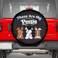 Baseball Basketball Football Easter Spare Tire Cover Cute Bunny Game Day Sports These Are My Peeps - Wonder Print Shop