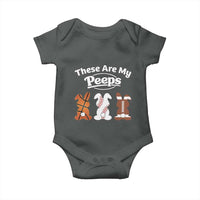 Baseball Basketball Football Easter Baby Onesie Cute Bunny Game Day Sports These Are My Peeps - Wonder Print Shop