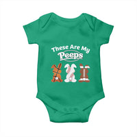 Baseball Basketball Football Easter Baby Onesie Cute Bunny Game Day Sports These Are My Peeps - Wonder Print Shop