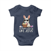 Easter Christian Baby Onesie No Bunny Loves Me Like Jesus