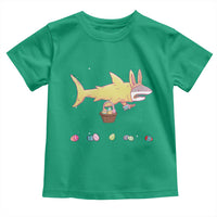 Funny Shark Easter Toddler T Shirt Cute Bunny Ears Eggs Hunting Teens Boys Kids - Wonder Print Shop