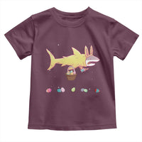 Funny Shark Easter Toddler T Shirt Cute Bunny Ears Eggs Hunting Teens Boys Kids - Wonder Print Shop