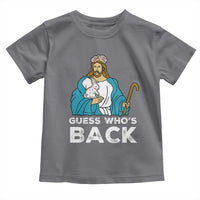 Guess Whos Back Toddler T Shirt Funny Religious Jesus Back Cute Bunny - Wonder Print Shop