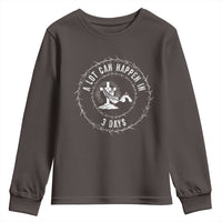 Easter Cross Youth Sweatshirt A Lot Can Happen In 3 Days Jesus Christian