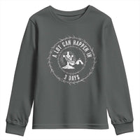 Easter Cross Youth Sweatshirt A Lot Can Happen In 3 Days Jesus Christian