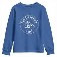 Easter Cross Youth Sweatshirt A Lot Can Happen In 3 Days Jesus Christian