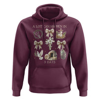 A Lot Can Happen In 3 Days Hoodie Jesus Christian Easter Family