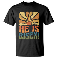 Retro Easter T Shirt Jesus He is Risen Matthew 28:6 Bible Verse Kids - Wonder Print Shop