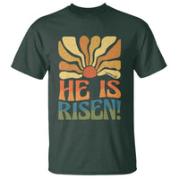 Retro Easter T Shirt Jesus He is Risen Matthew 28:6 Bible Verse Kids - Wonder Print Shop