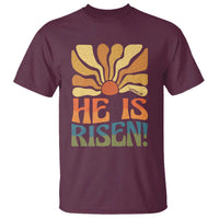 Retro Easter T Shirt Jesus He is Risen Matthew 28:6 Bible Verse Kids - Wonder Print Shop