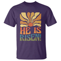Retro Easter T Shirt Jesus He is Risen Matthew 28:6 Bible Verse Kids - Wonder Print Shop