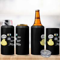 Bunny Nurse 4 in 1 Can Cooler Tumbler Funny Peep Nursing Easter Nurse Gift - Wonder Print Shop