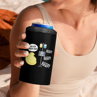 Bunny Nurse 4 in 1 Can Cooler Tumbler Funny Peep Nursing Easter Nurse Gift - Wonder Print Shop