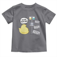 Bunny Nurse Toddler T Shirt Funny Peep Nursing Easter Nurse Gift - Wonder Print Shop