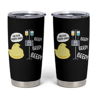 Bunny Nurse Tumbler Cup Funny Peep Nursing Easter Nurse Gift - Wonder Print Shop