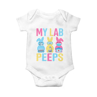 Easter Lab Tech Baby Onesie Cute Bunny My Lab Peeps - Wonder Print Shop
