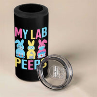 Easter Lab Tech 4 in 1 Can Cooler Tumbler Cute Bunny My Lab Peeps - Wonder Print Shop