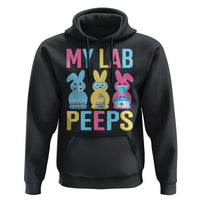 Easter Lab Tech Hoodie Cute Bunny My Lab Peeps - Wonder Print Shop