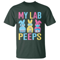 Easter Lab Tech T Shirt Cute Bunny My Lab Peeps - Wonder Print Shop