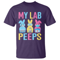 Easter Lab Tech T Shirt Cute Bunny My Lab Peeps - Wonder Print Shop