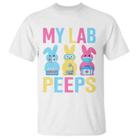 Easter Lab Tech T Shirt Cute Bunny My Lab Peeps - Wonder Print Shop