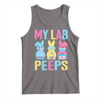 Easter Lab Tech Tank Top Cute Bunny My Lab Peeps - Wonder Print Shop