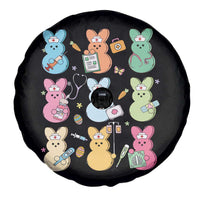 Easter Nurse Bunny Spare Tire Cover Funny Nursing Easter Spring Nurse Gift - Wonder Print Shop