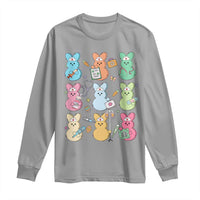 Easter Nurse Bunny Long Sleeve Shirt Funny Nursing Easter Spring Nurse Gift - Wonder Print Shop