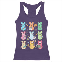 Easter Nurse Bunny Racerback Tank Top Funny Nursing Easter Spring Nurse Gift - Wonder Print Shop