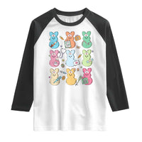 Easter Nurse Bunny Raglan Shirt Funny Nursing Easter Spring Nurse Gift - Wonder Print Shop