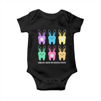 Easter Dentist Baby Onesie Chilling With My Dental Peeps Bunny - Wonder Print Shop
