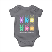 Easter Dentist Baby Onesie Chilling With My Dental Peeps Bunny - Wonder Print Shop