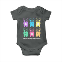 Easter Dentist Baby Onesie Chilling With My Dental Peeps Bunny - Wonder Print Shop