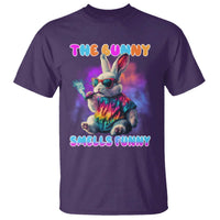 Happy 420 Easter T Shirt Funny Smoking Easter Bunny Smells Funny Easter - Wonder Print Shop