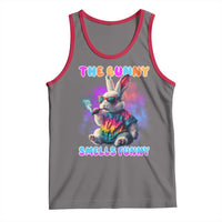 Happy 420 Easter Tank Top Funny Smoking Easter Bunny Smells Funny Easter - Wonder Print Shop