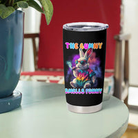 Happy 420 Easter Tumbler Cup Funny Smoking Easter Bunny Smells Funny Easter - Wonder Print Shop