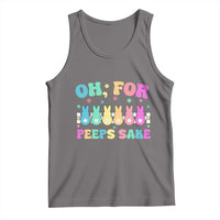 Oh For Peeps Sake Easter Bunny Tank Top - Wonder Print Shop