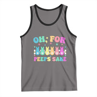 Oh For Peeps Sake Easter Bunny Tank Top - Wonder Print Shop