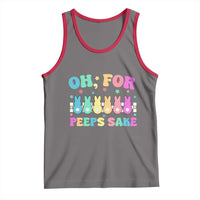 Oh For Peeps Sake Easter Bunny Tank Top - Wonder Print Shop