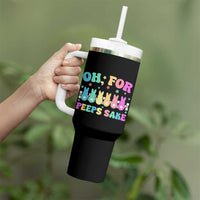 Oh For Peeps Sake Easter Bunny Tumbler With Handle - Wonder Print Shop