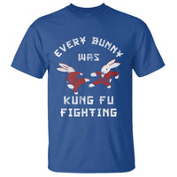 Every Bunny Was Kung Fu Fighting T Shirt Funny Cool Easter Graphic