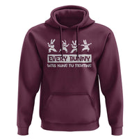 Bunny Kung Fu Fighting Hoodie Funny Easter Vintage Graphic