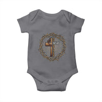 Christian Cross Baby Onesie Bible John 3:16 Jesus He Gave His Only Son Jesus Christian - Wonder Print Shop
