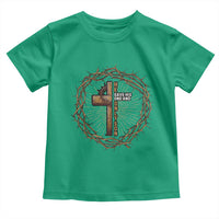 Christian Cross Toddler T Shirt Bible John 3:16 Jesus He Gave His Only Son Jesus Christian - Wonder Print Shop