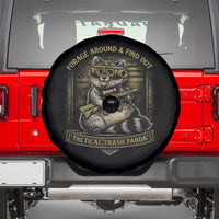 Tactical Trash Panda Spare Tire Cover Funny Raccoon Military Graphic Patriotic Veteran