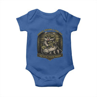 Tactical Trash Panda Baby Onesie Funny Raccoon Military Graphic Patriotic Veteran