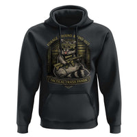 Tactical Trash Panda Hoodie Funny Raccoon Military Graphic Patriotic Veteran