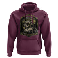 Tactical Trash Panda Hoodie Funny Raccoon Military Graphic Patriotic Veteran